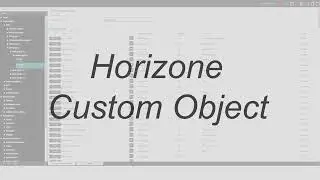 [KNX - EN] Horizone - Custom object