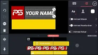 Cara Mudah Membuat Lower Third | Kinemaster - Smartphone