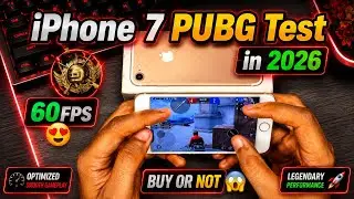iPhone 7 pubg Test in 2024 😱 Buy or Not 😱 PUBGM