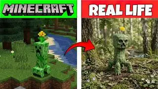 Minecraft Mobs Recreated in Real Life! 😳