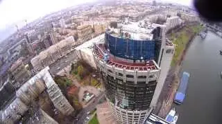 Над вершинами небоскрёбов, Москва-Сити