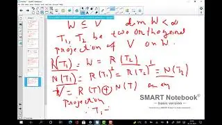MA412, Lecture no 33 (Orthogonal Projections) by Tapas Chatterjee, IIT Ropar