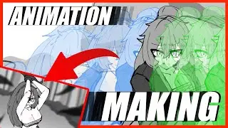 How to create the samurai animation【Speed painting】