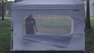 MordenApe Sunshade Sidewall with Window for 10x10 Pop Up Canopy, Instant Canopy SunWall