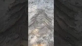 Sand Art... Har har Mahadev 🙏🌸🌺 #shorts