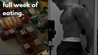how to structure your diet for muscle gain & fat loss (full weekly plan)