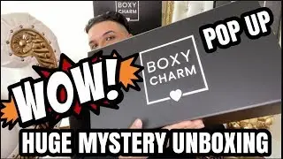 BOXY POP UP IS IT WORTH IT? BOXYCHARM HUGE UNBOXING
