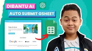Saya Nyuruh AI Buat Form Web Submit ke Google Sheet, Cara Membuat Website Landing Page