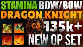 🏹☣️ Stamina Dragonknight Bow/Bow 135k+ PvE DPS Build「ESO Update 43」