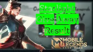 Starlight Give Away Result