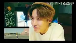 Реакция J-hope на клип 