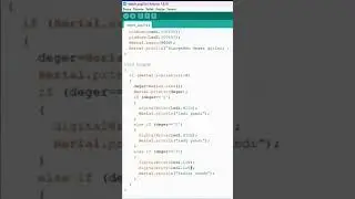 Arduino ile Seri Haberleşme Nasıl Yapılır  ? #shorts #arduino #coşkunöz #eğiticivideolar