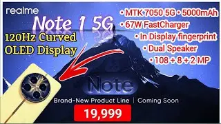 Realme Note 1 - Finally  Specs Released | Powerfull Realme Comeback 🔥