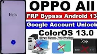OPPO A77s Frp, google Lock bypass, clone phone not open with out pc 2023