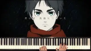 Attack on Titan Season 4 part 2 ED - Akuma no Ko - AMV piano cover