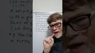 Do You Mispronounce the Word Brooch? Many Do - English Tutor Nick P