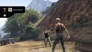 Grand Theft Auto V Trevor Delivers A Stranger To Altruist Cult