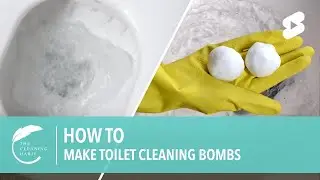 How to Clean the Toilet with Cleaning Bombs | How to Make Toilets Smell Good #shorts