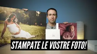 Il mio CAMPIONARIO di FOTO QUADRI e ALBUM per il NUOVO STUDIO | feat. SAAL Digital e Canson Infinity