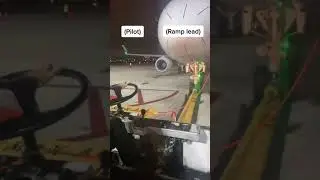 What Communication Happen Between Pilots And Ramp Leads #aviation
