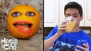 The Annoying Orange - Un Discurso Refrescante - Version Magia de Cine
