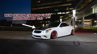 Seibon Carbon Fiber hood for my G37!