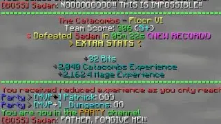 (Old) Floor 6 S+ 5:22 World Record - Hypixel SkyBlock