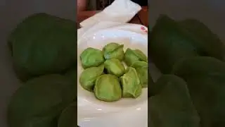 Spinach Chicken Dumplings 菠菜雞肉餃子