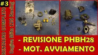 PHBH28 sono tutti uguali? DIFFERENZE e REVISIONE / Motorino Avviamento - Restauro Cagiva Mito 125 #3