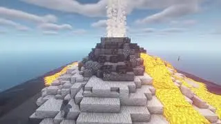 Krakatoa Volcano Display