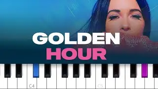 Kacey Musgraves - Golden Hour (piano tutorial)
