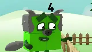 8 DREI KLEINE SCHWEINCHEN | Mathe für Kinder | @numberblocksdeutschOffizieller