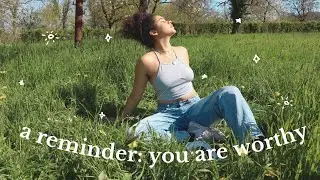 a reminder: you are worthy and you are important 🌙