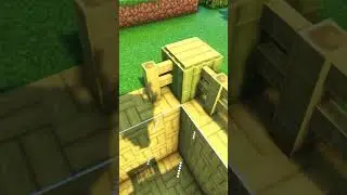 Minecraft Bamboo Underground Base 🏠 #shorts