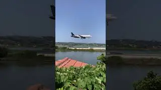 Corfu Airport Runway 34 - repülős kertmozi