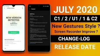 July 2020 New Update Realme C1 / 2 / U1 / 1 & C2 Devices & Upcoming Changes + Rolling Out Date's