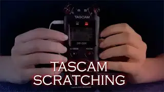 [ASMR] TASCAM Scratching (no mic, no talking)