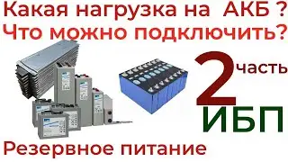 Part 2. Backup power supply at home with your own hands. Battery. Inverter.