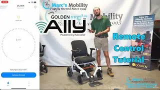 Golden Ally Remote Controlled Powerchair! - How to Connect and Use the App