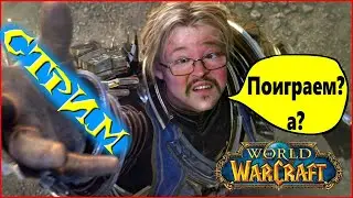 World of Warcraft | Sirus-x1 | Качаю паладина Рестрим на Twitch VK Play  #exizor #wow #sirus