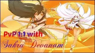 [ElswordBR] Brincando no PvP 1:1 com Sakra Devanam na Free Season