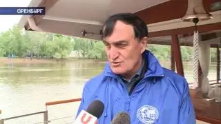 Новая достопримечательность Оренбурга — Речной трамвай