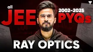 All JEE Main RAY OPTICS PYQs (2002-2025) | Complete Problem Analysis & Solutions
