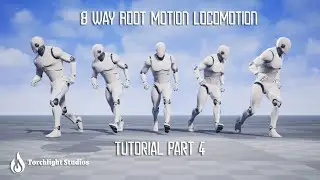 Unreal Engine 5 Root Motion Locomotion Part 4 - Jumping & Slow Motion Mode