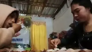 Moment bersama laras ratu ular sang artis tiktok Bima Sape