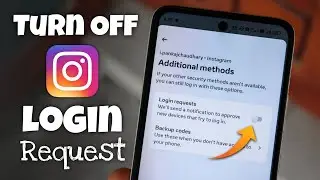 How to Turn Off Login Request in Instagram