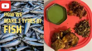How we make 3 Fishes 🍤🐟 | Fish Curry | ROHU | CHINGRI (PRAWN) | MOUROLA | #THINGSWITHMANISH
