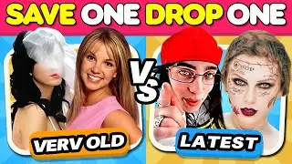 SAVE ONE DROP ONE 🎶 Very Old Songs VS Latest Songs 🔥 Music Quiz