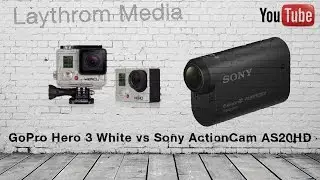 GoPro Hero 3 White vs Sony Action Cam - Side by Side Comparison