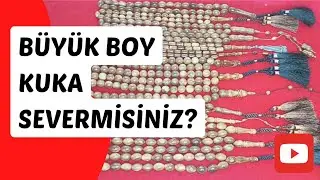 Büyük Boy Özel Eski Doğal Kuka Tesbihlerimiz Geldi-Kuka Severleri Bekliyorum